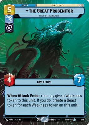 The Great Progenitor - First of the Drengir (Hyperspace)