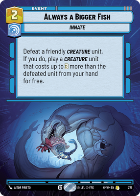 Always a Bigger Fish (Hyperspace)