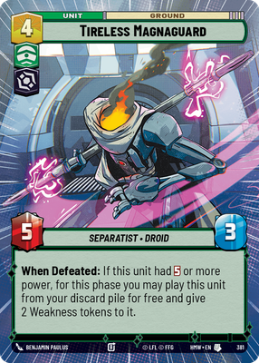 Tireless Magnaguard (Hyperspace)