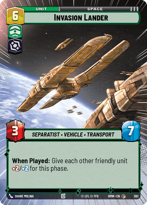 Invasion Lander (Hyperspace)
