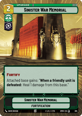Sinister War Memorial (Hyperspace)