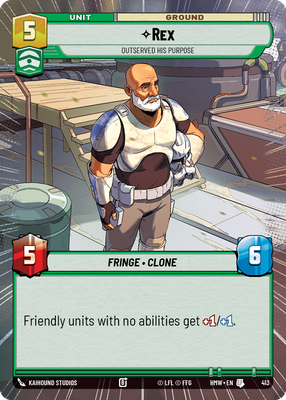 Rex - Outserved His Purpose (Hyperspace)