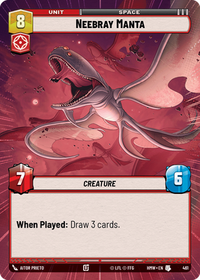 Neebray Manta (Hyperspace)