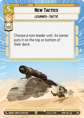 New Tactics (Hyperspace)