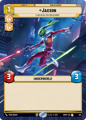 Jaxxon - I Can Hear You Breathing! (Hyperspace)