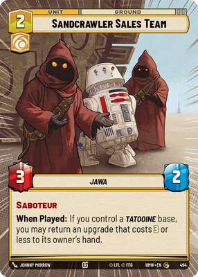 Sandcrawler Sales Team (Hyperspace)