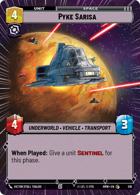 Pyke Sarisa (Hyperspace)