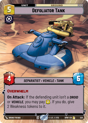 Defoliator Tank (Hyperspace)