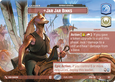 Jar Jar Binks - Bombad General (Showcase)