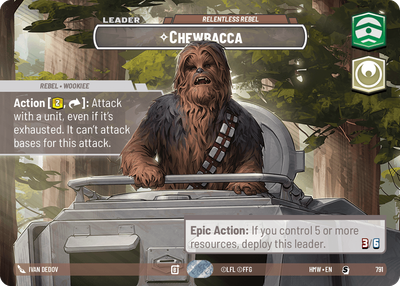 Chewbacca - Relentless Rebel (Showcase)