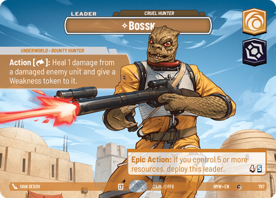 Bossk - Cruel Hunter (Showcase)