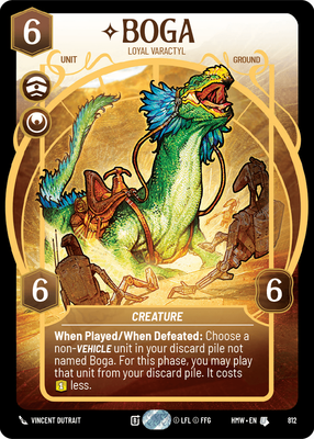 Boga - Loyal Varactyl (Prestige)