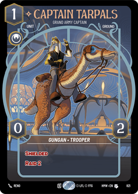 Captain Tarpals - Grand Army Captain (Prestige)