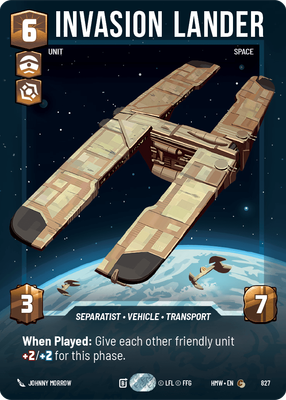 Invasion Lander (Prestige)