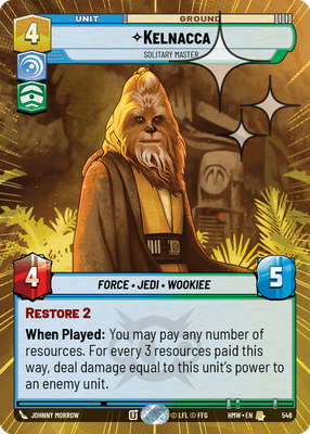 Kelnacca - Solitary Master (Hyperspace) - Foil