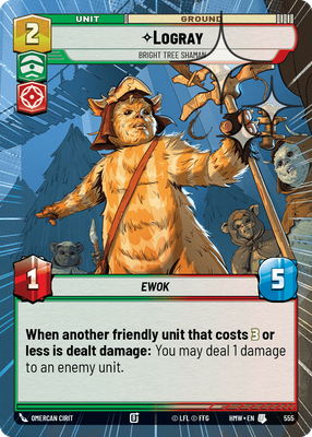 Logray - Bright Tree Shaman (Hyperspace) - Foil