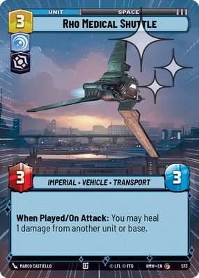 Rho Medical Shuttle (Hyperspace) - Foil