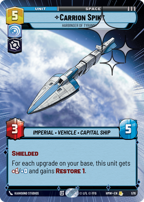 Carrion Spike - Harbinger of Tyranny (Hyperspace) - Foil