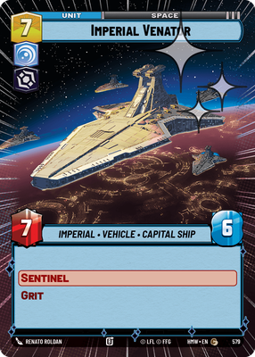 Imperial Venator (Hyperspace) - Foil