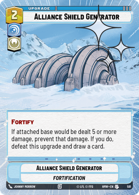 Alliance Shield Generator (Hyperspace) - Foil
