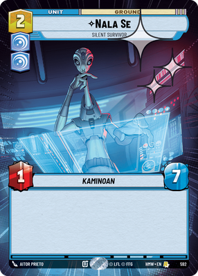 Nala Se - Silent Survivor (Hyperspace) - Foil