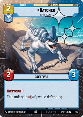 Batcher - Loyal Hound (Hyperspace) - Foil