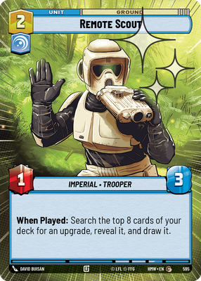 Remote Scout (Hyperspace) - Foil