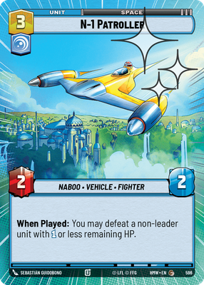 N-1 Patroller (Hyperspace) - Foil