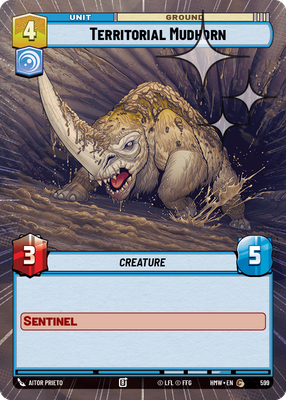 Territorial Mudhorn (Hyperspace) - Foil