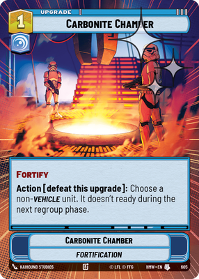 Carbonite Chamber (Hyperspace) - Foil