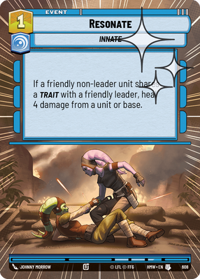Resonate (Hyperspace) - Foil