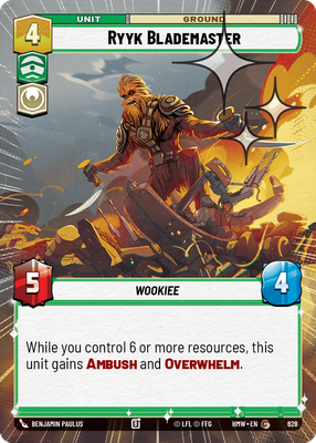 Ryyk Blademaster (Hyperspace) - Foil