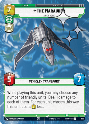 The Marauder - A New Home (Hyperspace) - Foil