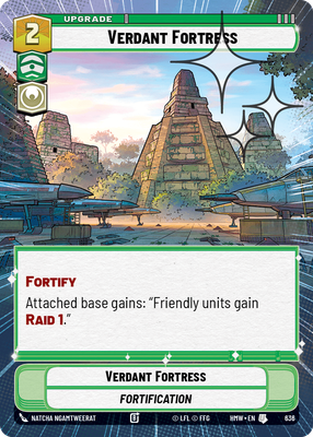 Verdant Fortress (Hyperspace) - Foil