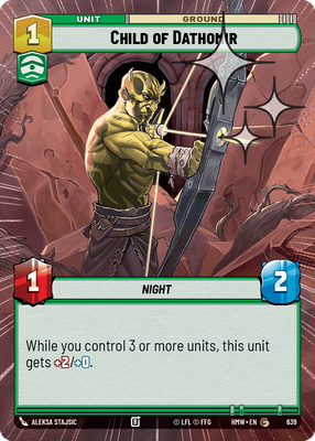 Child of Dathomir (Hyperspace) - Foil