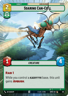 Soaring Can-Cell (Hyperspace) - Foil