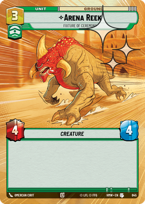 Arena Reek - Fixture of Ceremony (Hyperspace) - Foil