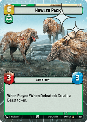 Howler Pack (Hyperspace) - Foil