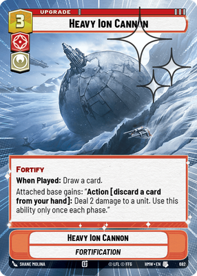 Heavy Ion Cannon (Hyperspace) - Foil