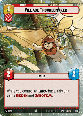 Village Troublemaker (Hyperspace) - Foil