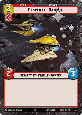 Desperate Nantex (Hyperspace) - Foil