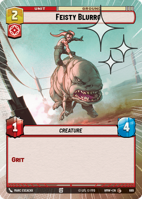 Feisty Blurrg (Hyperspace) - Foil