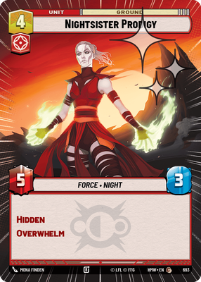 Nightsister Prodigy (Hyperspace) - Foil