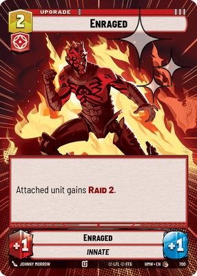 Enraged (Hyperspace) - Foil