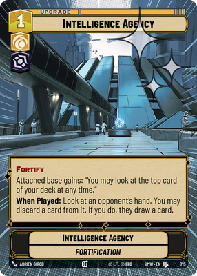Intelligence Agency (Hyperspace) - Foil