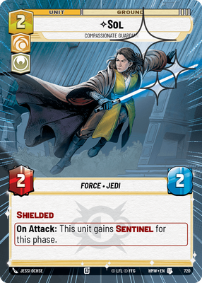 Sol - Compassionate Guardian (Hyperspace) - Foil