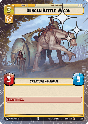 Gungan Battle Wagon (Hyperspace) - Foil