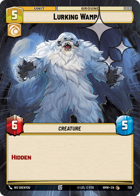 Lurking Wampa (Hyperspace) - Foil