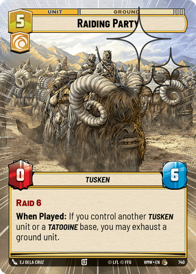 Raiding Party (Hyperspace) - Foil