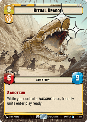 Ritual Dragon (Hyperspace) - Foil